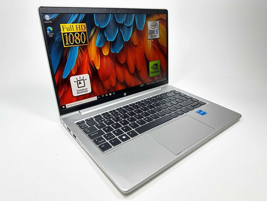 Laptop HP Probook Intel i5-1135G7 64 GB ram 1 TB ssd Ecran 14 inch Full HD Nvidia GeForce MX450 Design Metalic Windows 11 Factura si Garantie 1 an