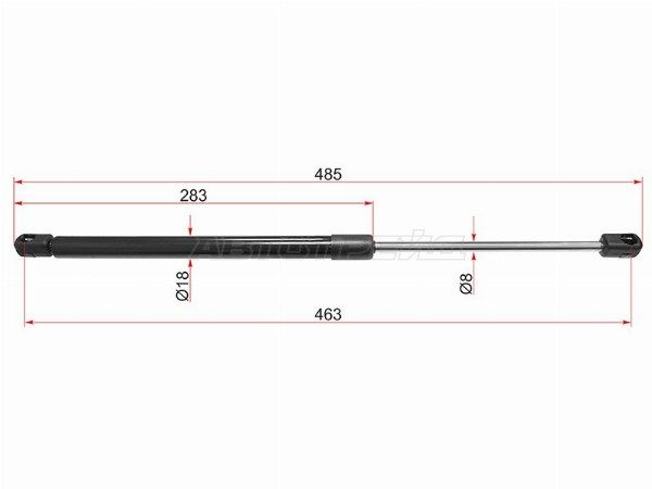 Амортизатор капота  Nissan Patrol