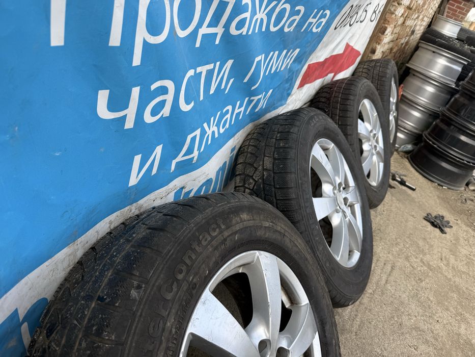 17 5х112 джанти със зимни гуми