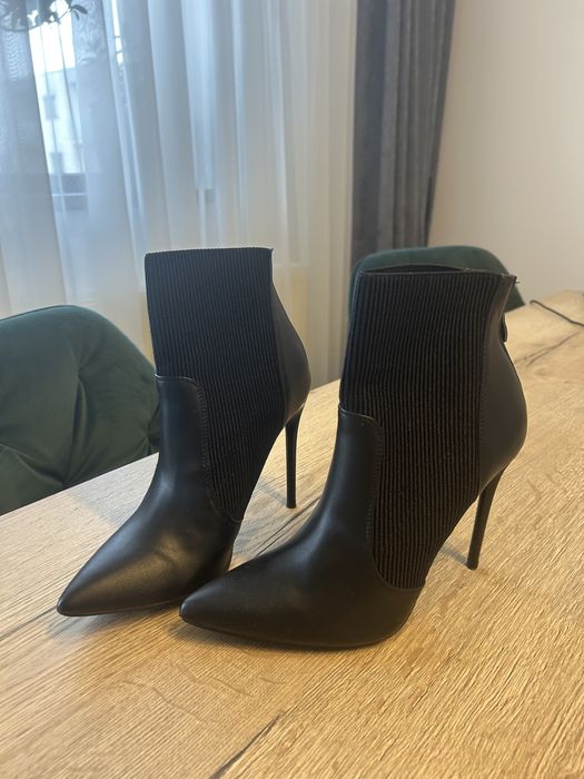 Botine Benaza, piele, 38