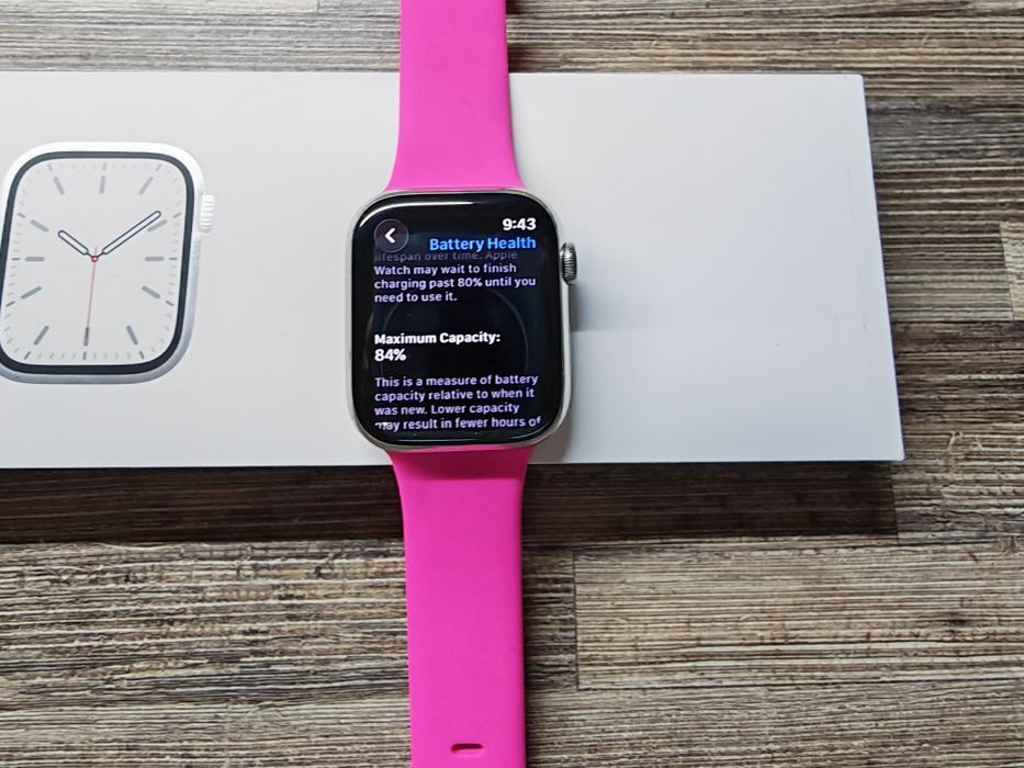 Apple Watch 7 45 mm Stainless Steel LTE