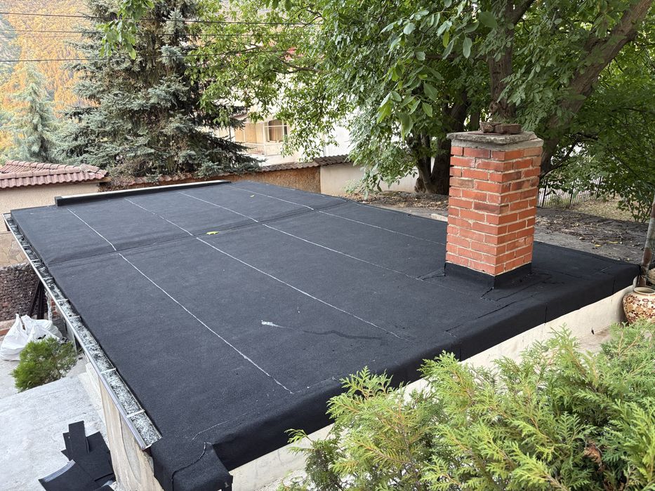 Ремонт на плоски покриви и  битумна хидроизолация