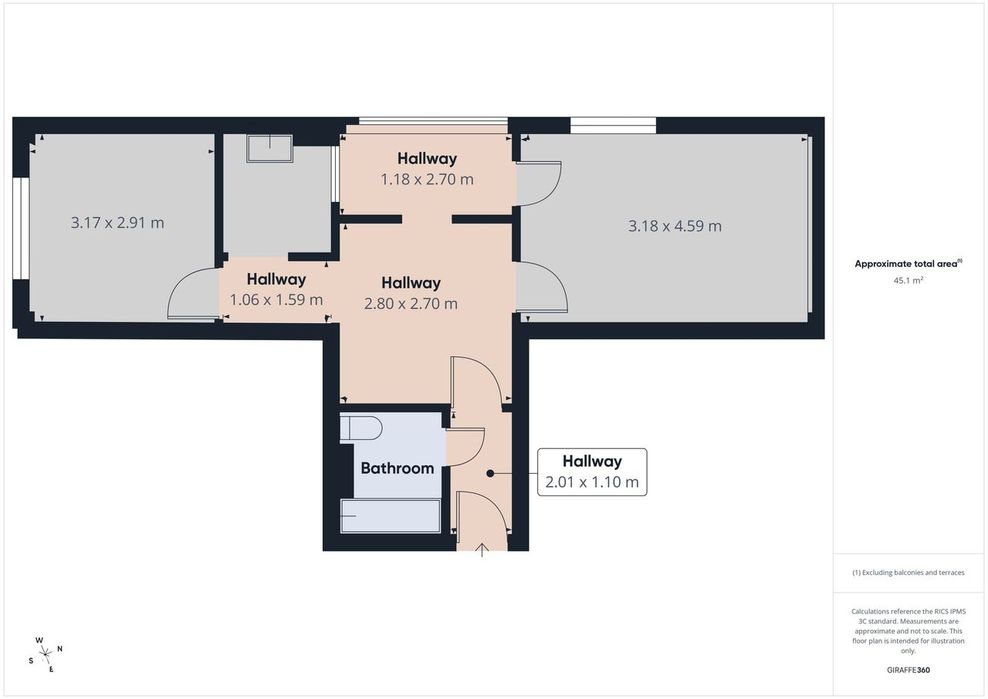 Apartament 2 camere Pantelimon aproape de Mega Mall