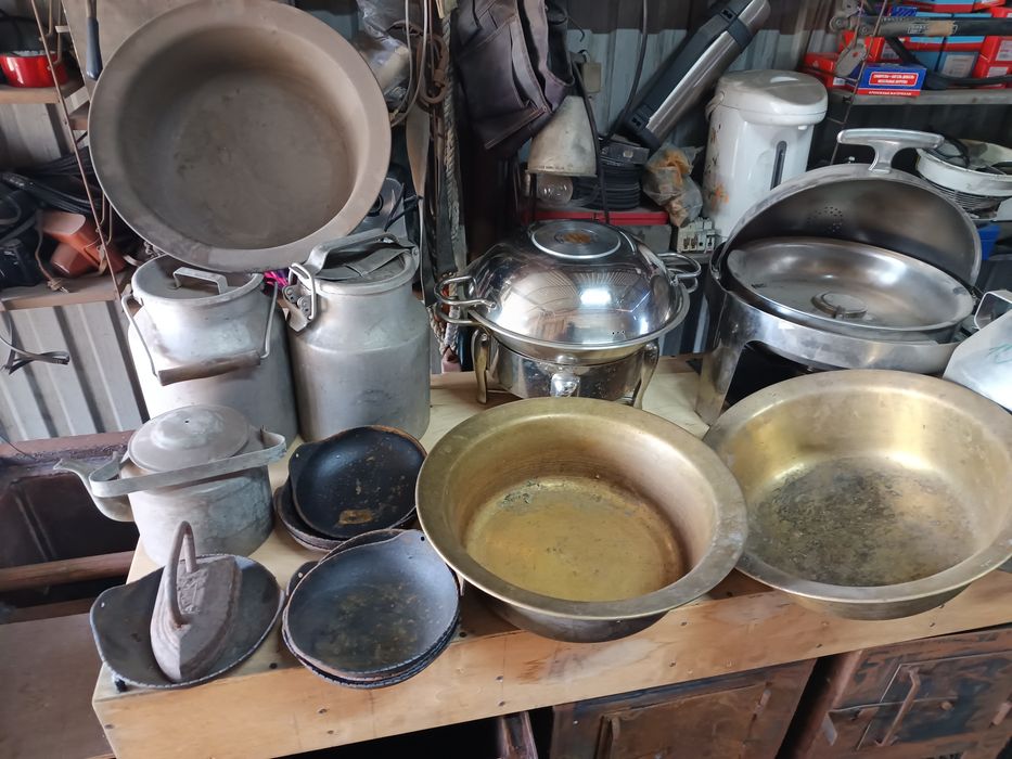 Посуда по хозяйству для дачи