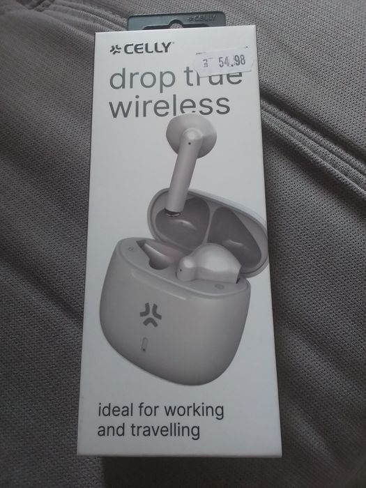 Wireless stereo earbuds