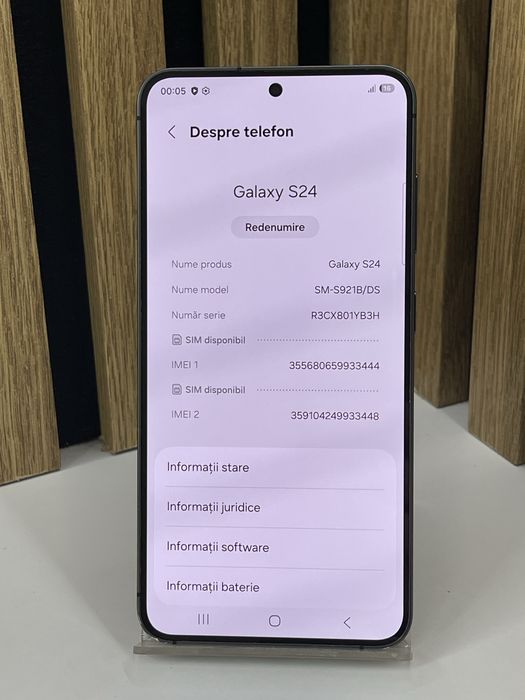 Samsung S24 128Gb 8Gb ram Garantie/Factura #63039