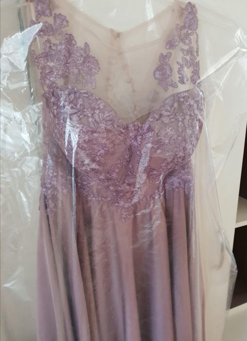 Rochie lunga  din tafta