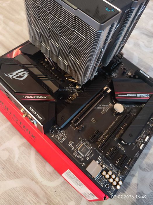 Комплект Ryzen 7 5800X, RAM 32GB DDR4 3200, Asus Rog Strix B550F Gaming WiFi