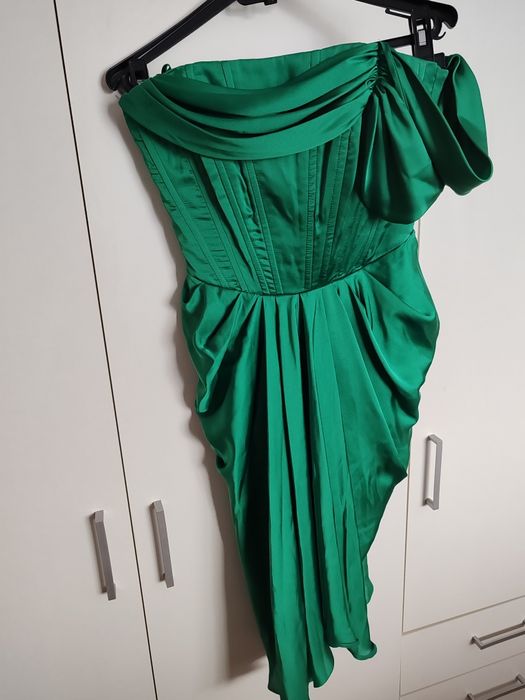 Rochie verde pe comanda