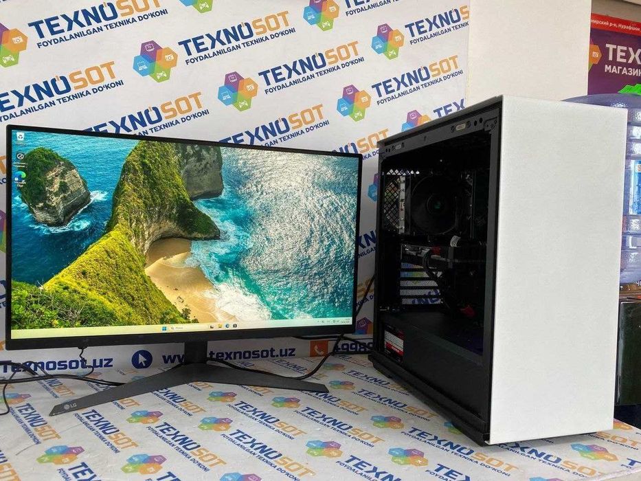 Продается игровок компьютер + Монитор LG 27” 165Hz