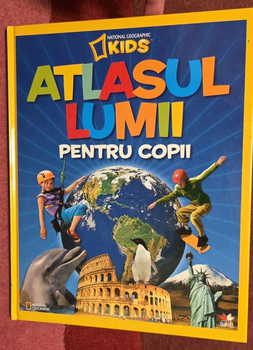Atlasul lumii pentru copii National Geografic kids