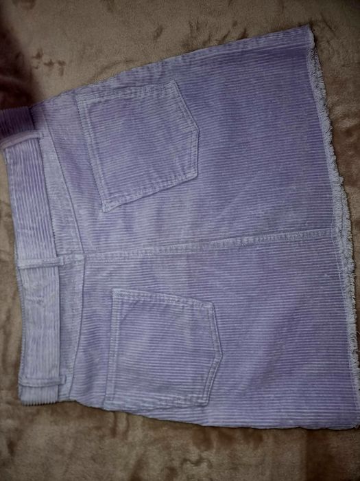 Fustă catifea reiată Bizzbee