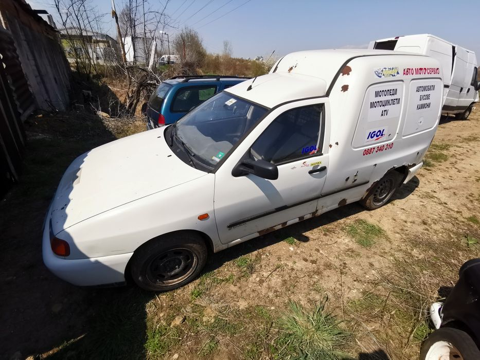 Volkswagen Caddy 1.9D На Части!!!