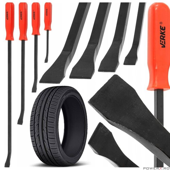 Set de leviere mecanice, 20-600 mm, 4 piese, cap drept, Verke