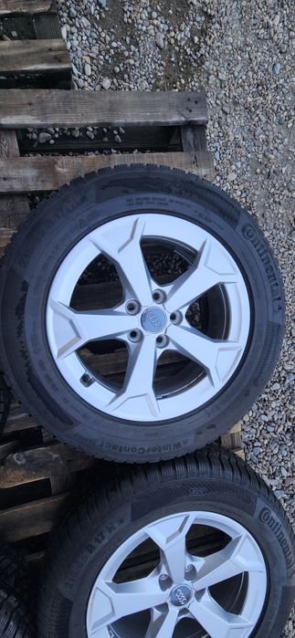 Jante Anvelope Original Audi Q3 F3  215/65 R17 99H  Continental WinterContact TS850P  AO  5x112  6.5Jx17  Et.38 Skoda Kodiaq Seat Sharan Vw Tiguan