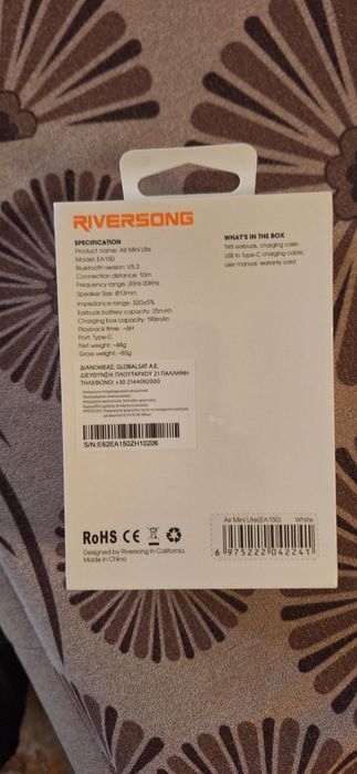 Riversong True wireless Stereo EarBuds