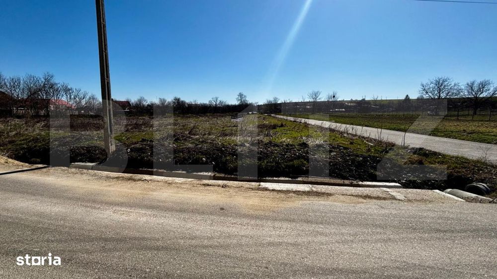 Teren IV 1.331 mp, deschidere bilaterala, toate utilitatile, Mischii