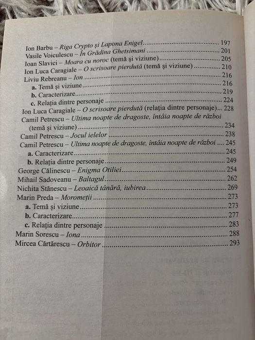 Teste pentru bacalaureat de limba si literatura romana