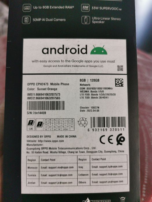 Андроид OPPO A77s