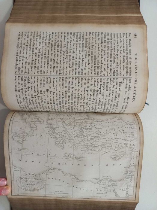Carte engleza vintage hardcover - The life of Christ- editia din 1861