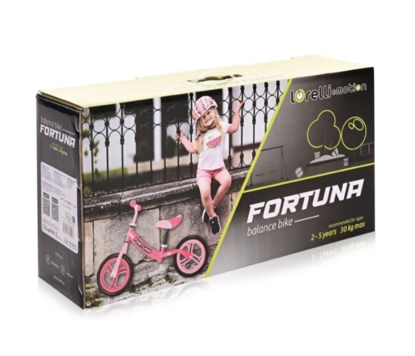 Колело за баланс Lorelli - Fortuna, light & dark pink