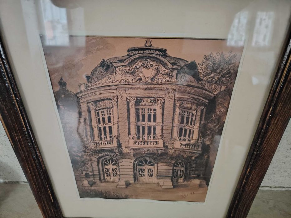 Авторска картина "Театърът" Варна