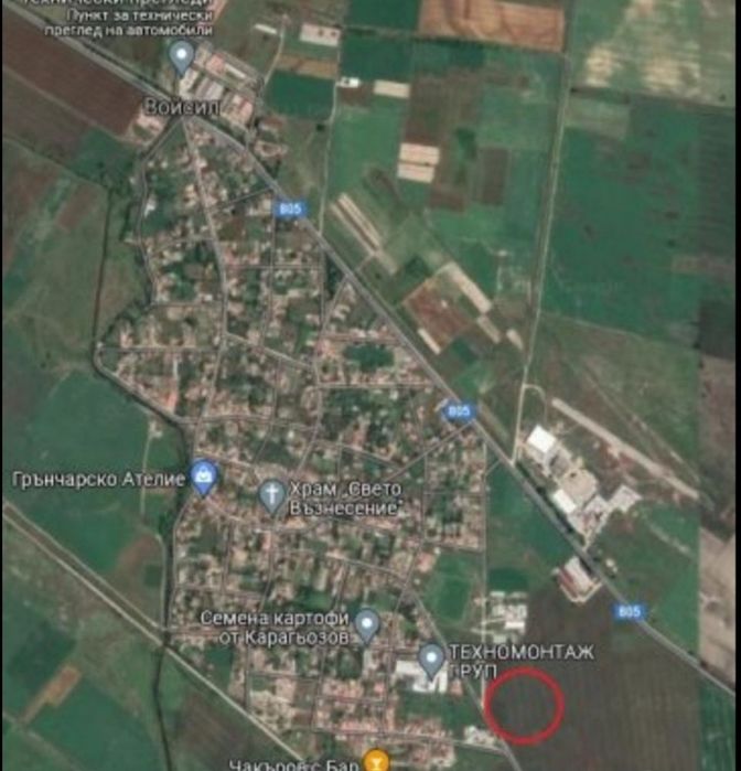 Продава се Земеделски имот в с. Войсил, Област Пловдив -  кв.м за 21 €/дка - Снимка #1