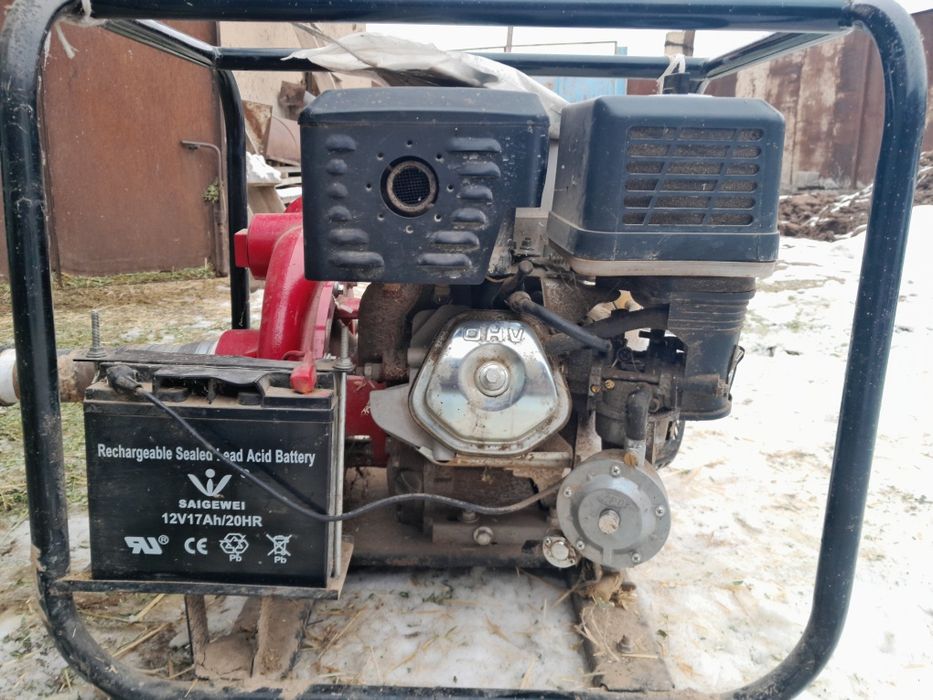 Мотопомпа высокого давления