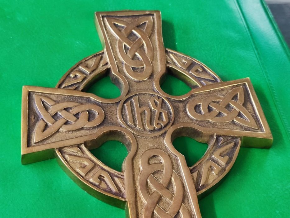 Келтски кръст месинг