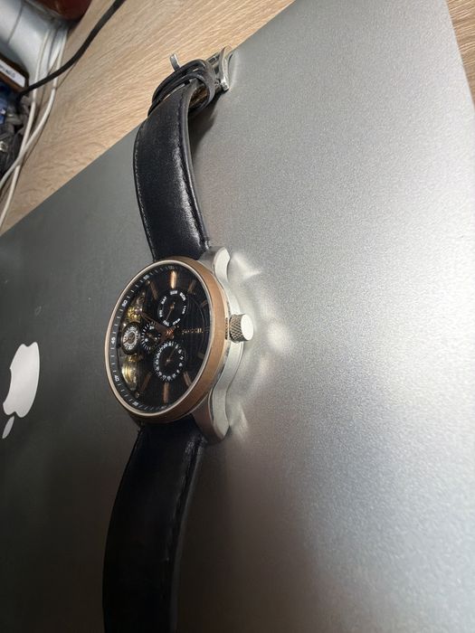 Ceas Fossil Twist ME1099 Automatic Open Heart Piele Stare foarte bună
