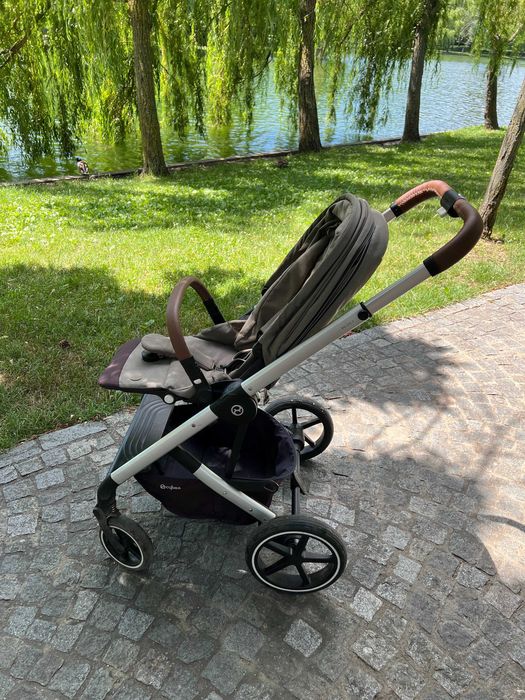 Cărucior 2 în 1 Cybex Balios S (Parte Sport + Landou) + Adaptoare Scoică