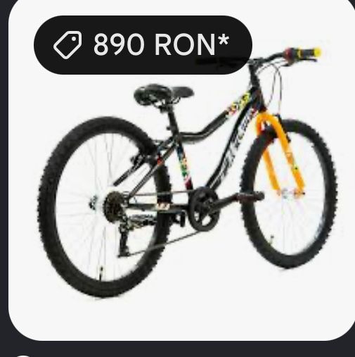 Vand bicicleta aproape noua