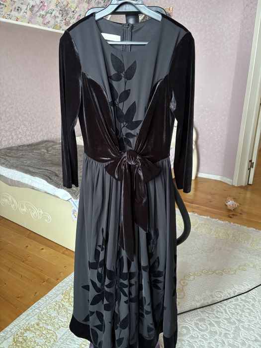 Платье бархат вечернее