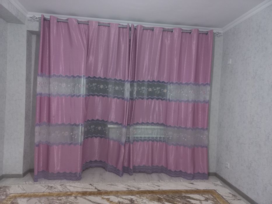 Перде сатамын.Жаңа күйінде.Карнизімен бірге саламын.