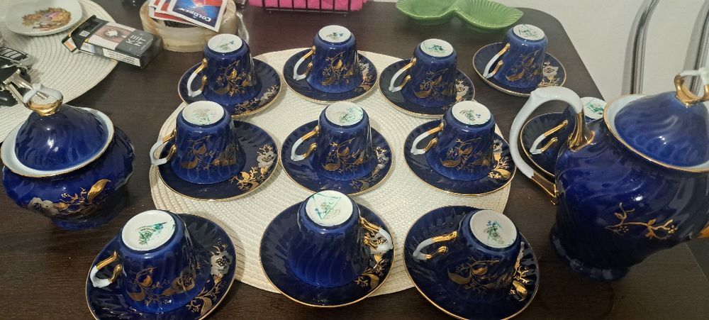 Set cafea cobalt