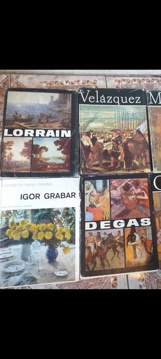 Colectia CLASICII PICTURII UNIVERSALE-6 Vol,Albume arta- format A4.