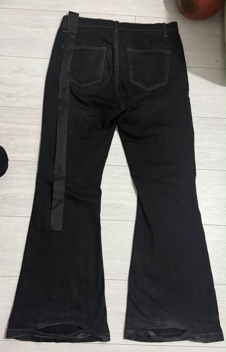 Джмнсы Rick Owen’s bolan flared, size l