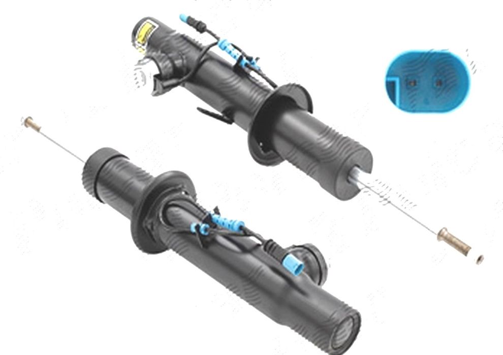 Amortizor gaz BMW X5 (F15) 2013-2018, X6 (F16) 2014-2019, montare: punte fata, stanga/dreapta, OE 37106875083, W-Series