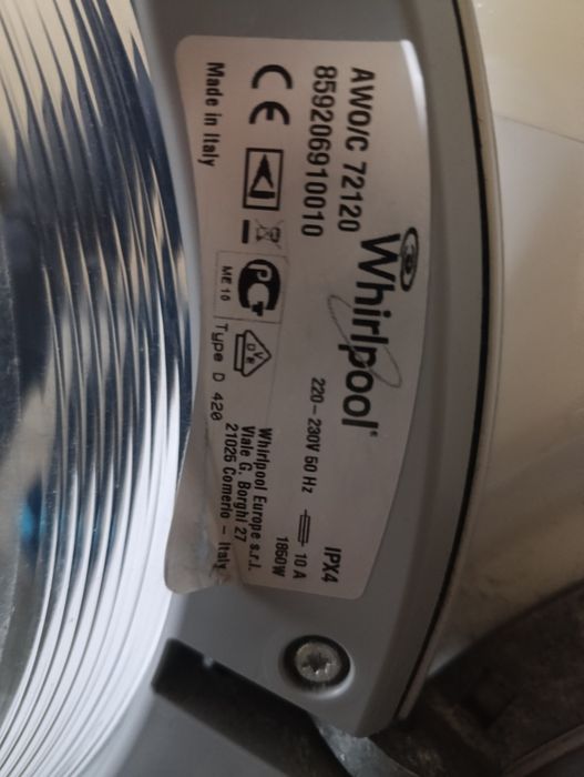 Пералня Whirlpool 7кг