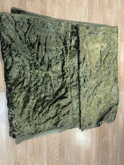 Голям плат , естествен плюш/ кадифе