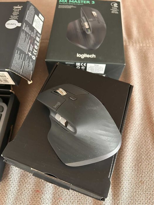 Set tastatura si mouse Logitech MX Master 3