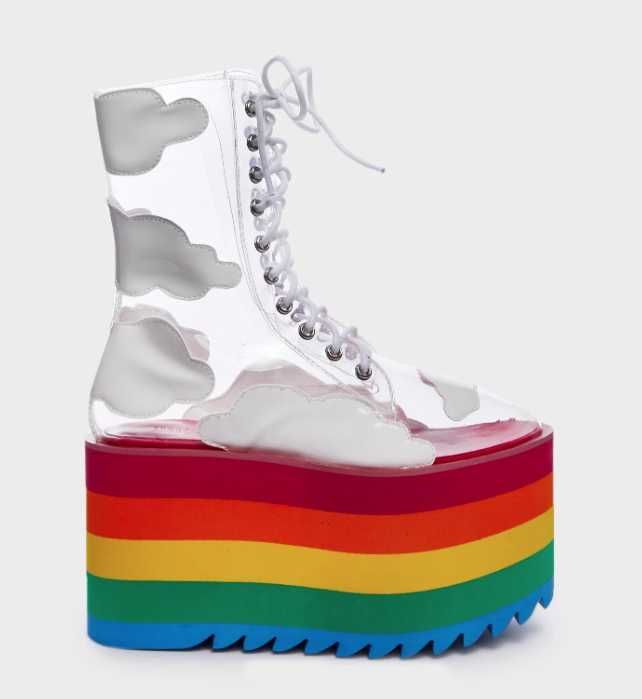 Botine cu platforme (summer festival boots)