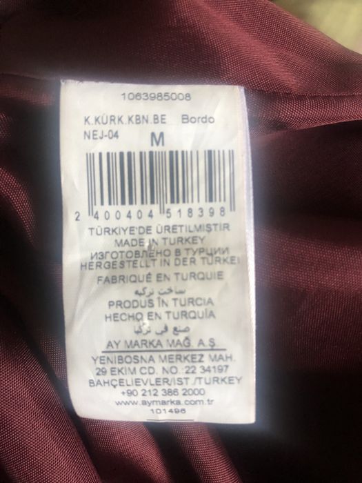 Шуба-полушубок из натурального меха