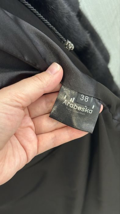 Норковая шуба Black Diamond премиум класса