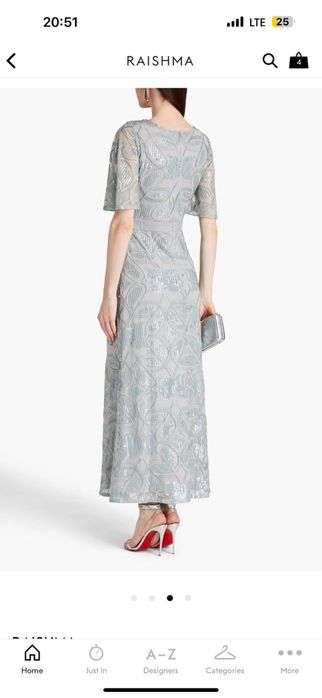 Новое вечернее платье Raishma на пломбе