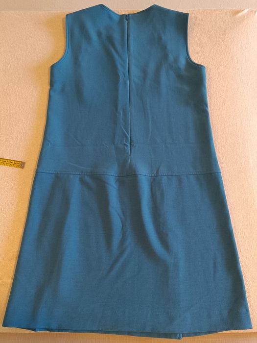 Rochie Stile Benetton- albastru azur