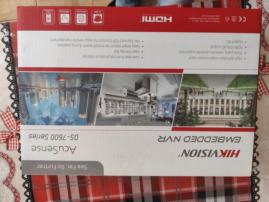 NVR Hikvision Acusense DS-7616NXI-K1
