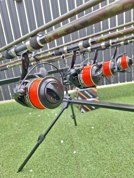 Set complet pescuit la crap Camo 3.9m