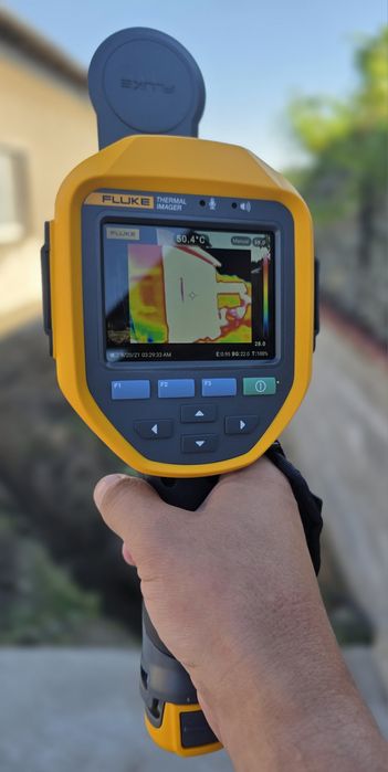 FLUKE TI 401 PRO термо камера чисто нова 640х480 резолюция сертификат