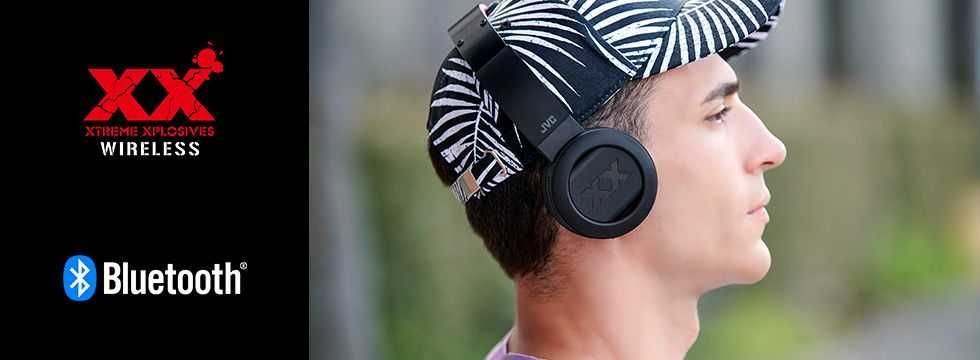 Casti Stereo JVC HA-XP50BT-RE Wireless Bluetooth On Ear Nou Sigilat